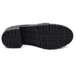 Pitillos mocassin zwart leder 2720